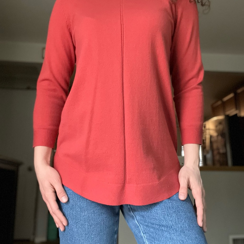 Craft & Barrow Coral Women’s Long Sleeve Top
